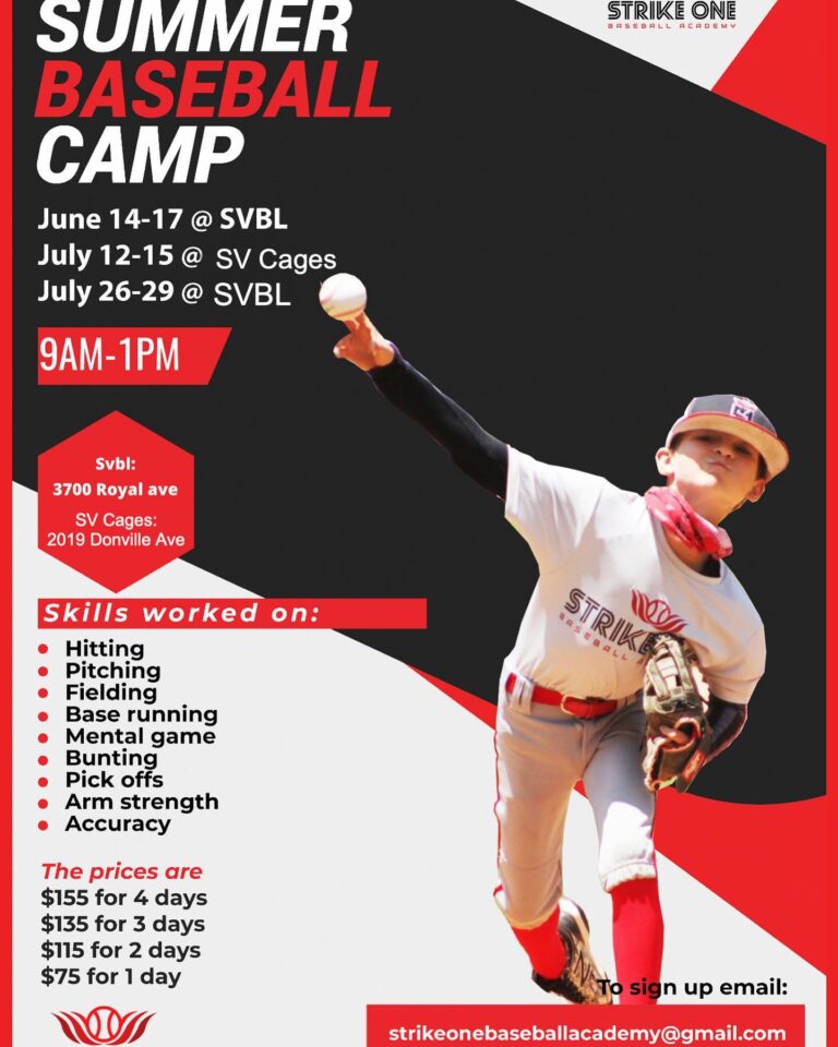 Camps » Strike One Baseball Academy » Simi Valley's 1 Baseball