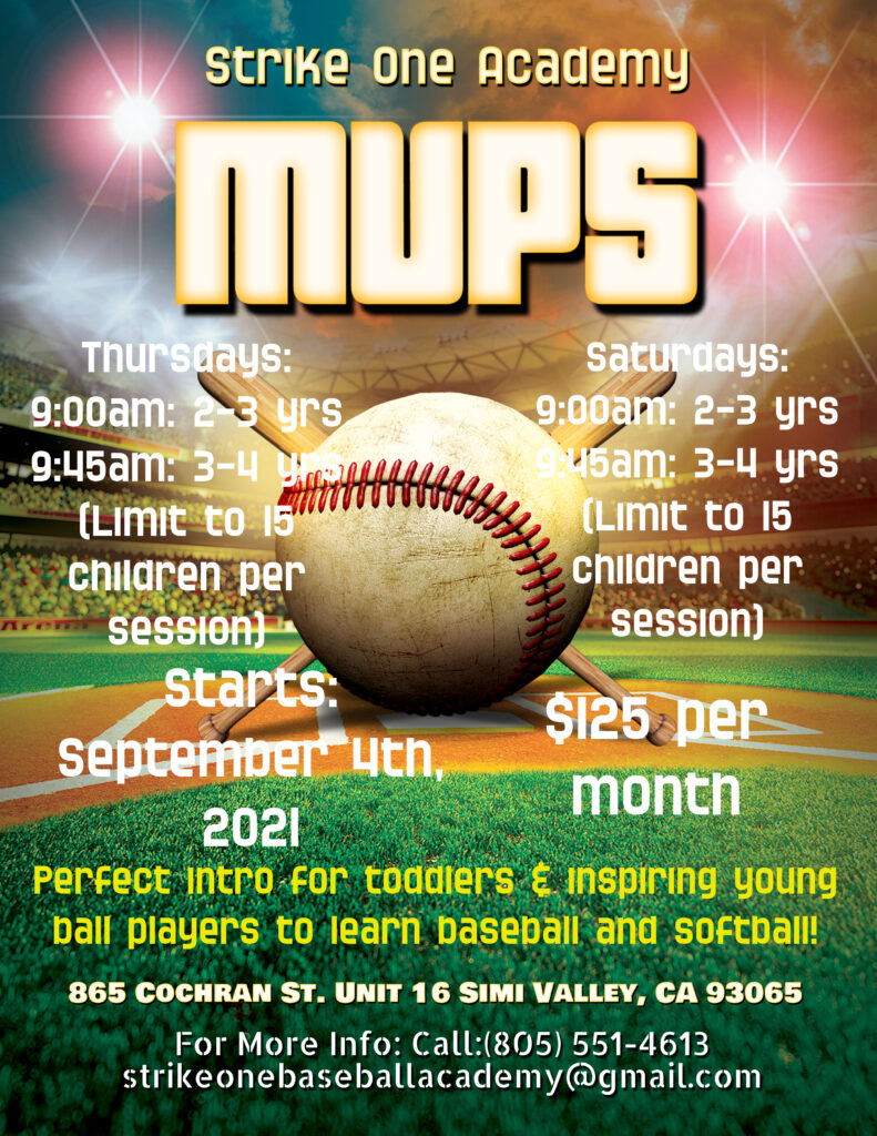 MVP Toddler Baseball » Strike One Baseball Academy » Simi Valley's #1 ...